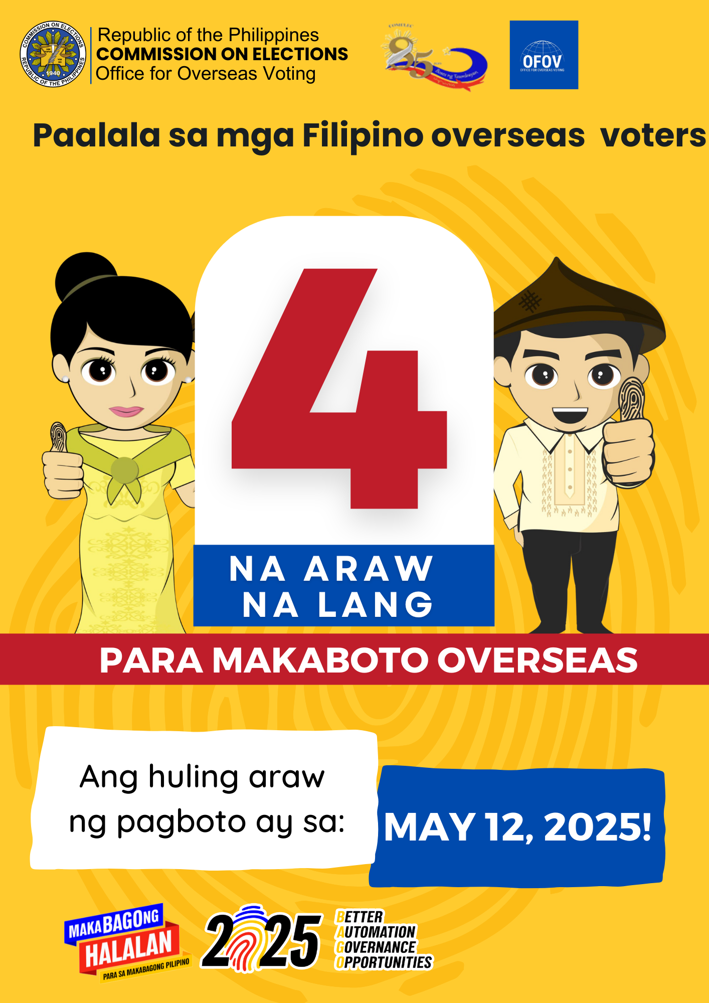 4 days to go OVS